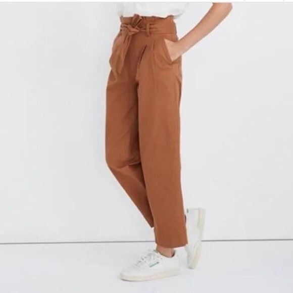 Madewell The Neale Straight-Leg Pant in Drapeweave Size 26 - Picture 3 of 11